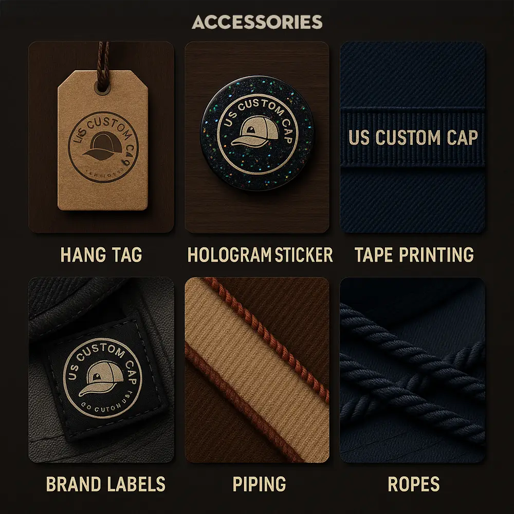 Baseball Cap Accessories and Add-ons